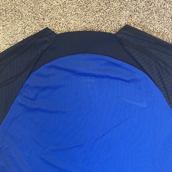 Nike Women's Strike III Soccer Jersey Dri-Fit Blue Short Sleeve Size L - NWT $50 - Picture 6 of 13